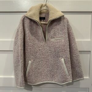 Isabel Marant Cream and Pink Sweater